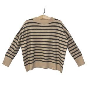 HATCH Clementine 100% Merino Wool Triple Stripe Maternity Sweater Size 0 or XS